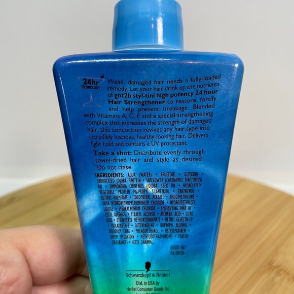 got2b Styltini High Potency 24 Hour Hair Strengthener 6.8 oz Repair Vitamins - Picture 5 of 6